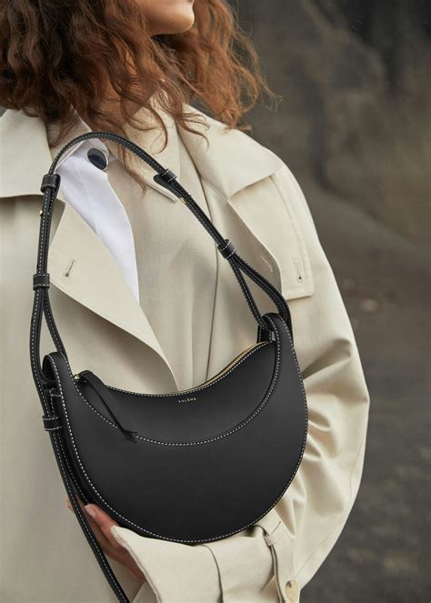 crescent shaped crossbody bags.